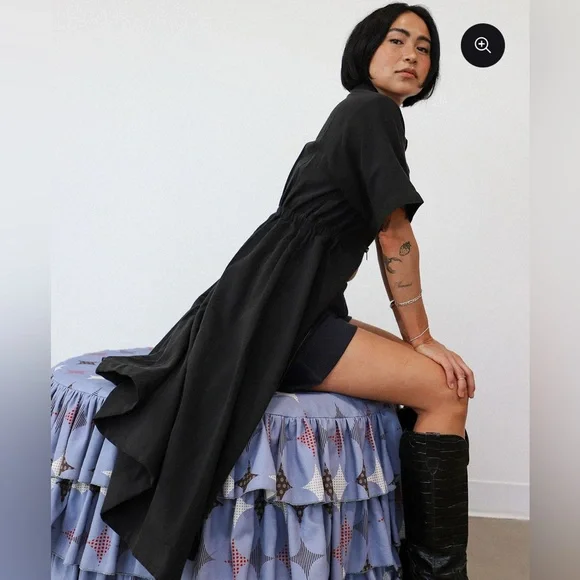 Nobel Long Utility Dress 1X - Picture 3 of 9